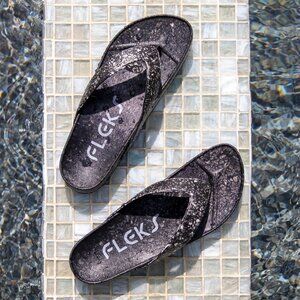 FLEKS West Beach Flip Flop Sandals – M9/W10 “Night”